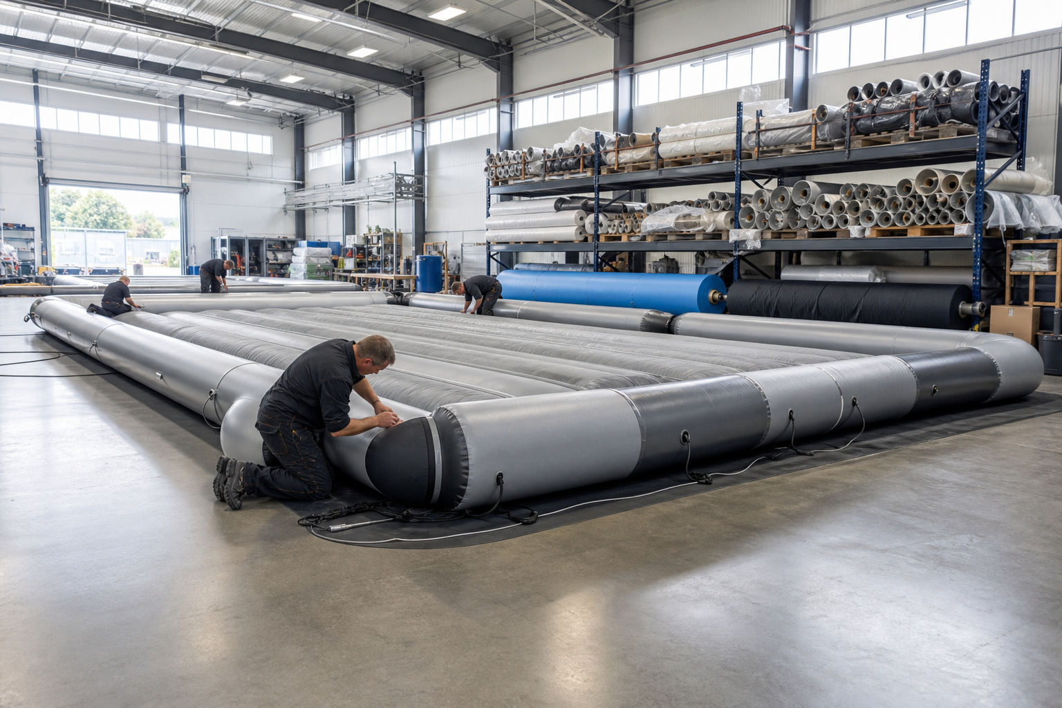 InflatCraft custom advertising inflatable production workflow
